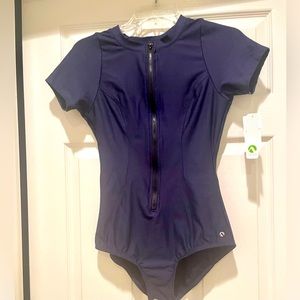 Next by Athena One piece Navy Swimsuit with sun protection  Size Medium